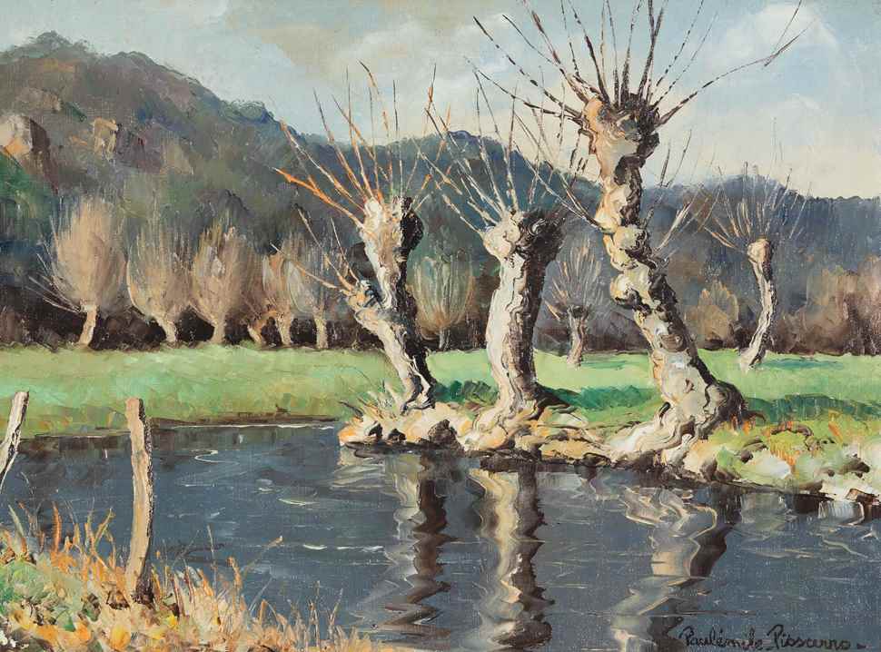Le Noireau et les rochers de Pont Erambourg, Suisse Normande - Paulémile Pissarro (1884 - 1972)